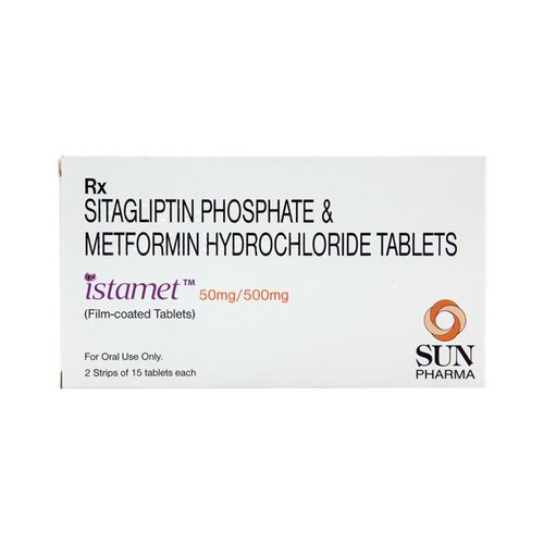 Istamet 50mg/ 500mg (Sitagliptin , Metformin)