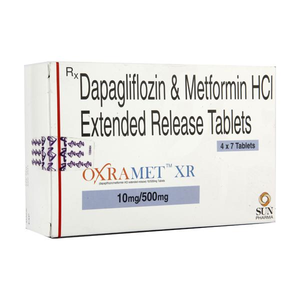 Oxramet XR 10/ 500mg (Dapagliflozin, Metformin)